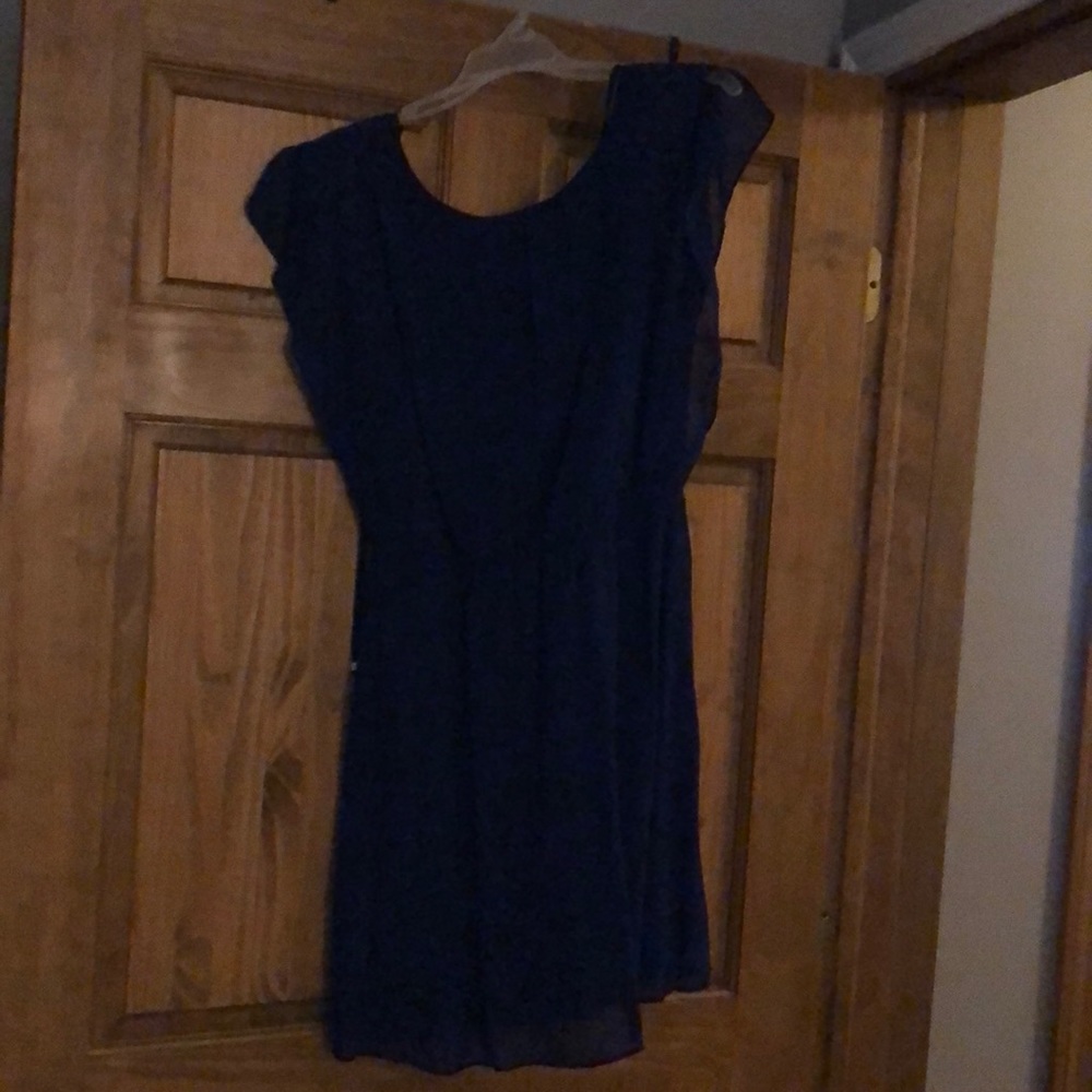 Royal blue dress